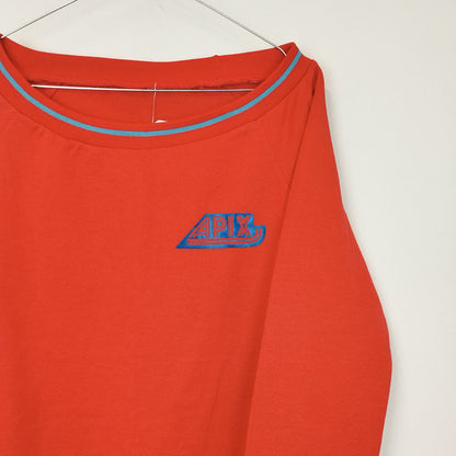 VIN-SW-26111 Vintage μπλούζα φούτερ κόκκινο unisex M