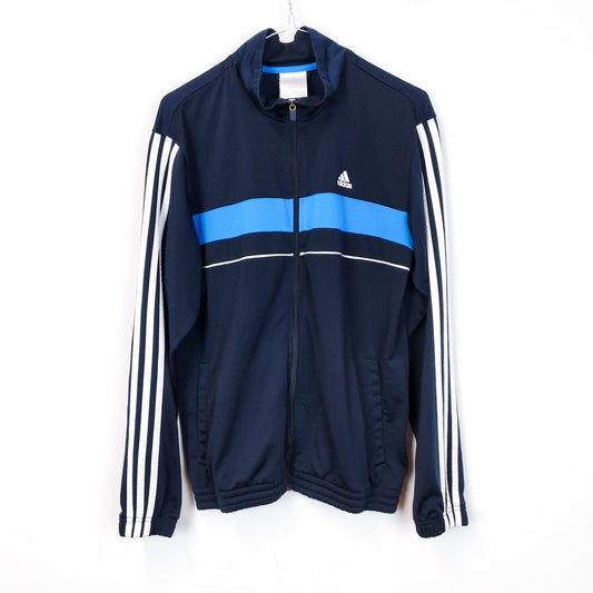 VIN-SW-27139 Vintage αθλητική ζακέτα Adidas σκούρο μπλε S