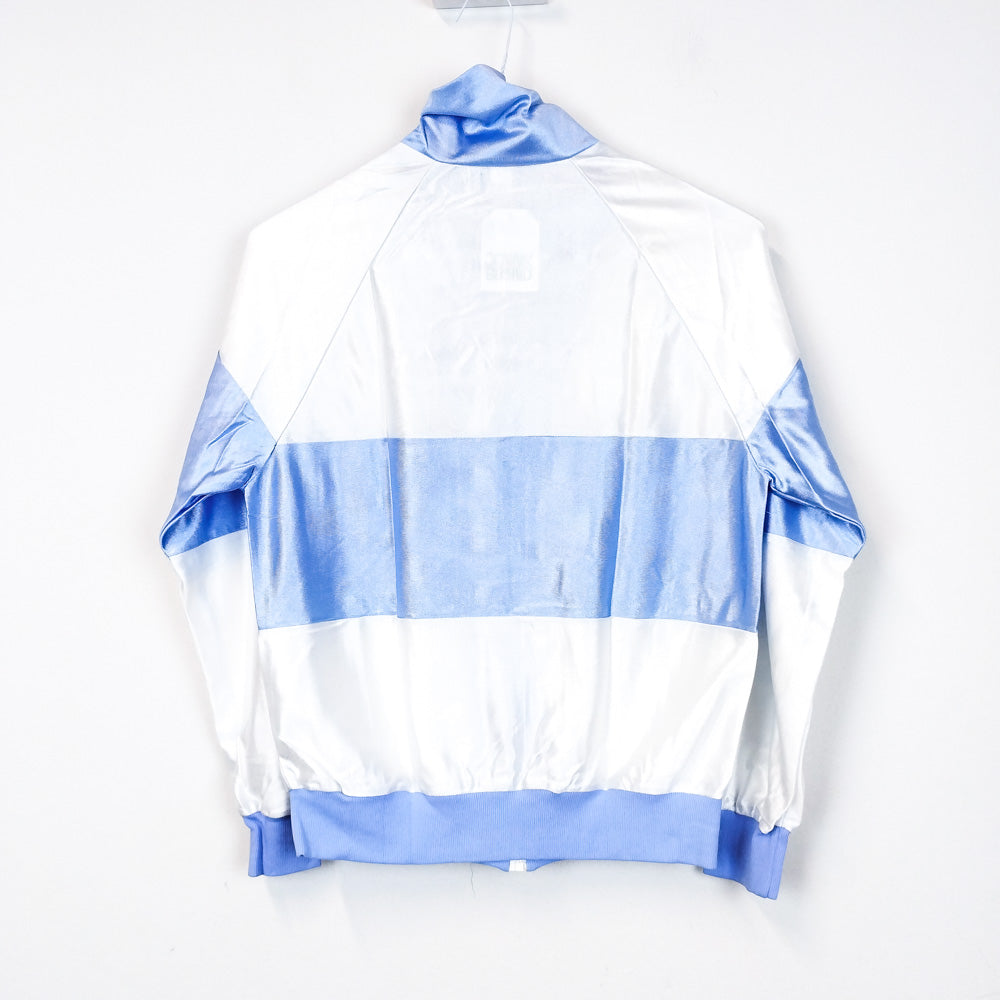 VIN-SW-27193 Vintage αθλητική ζακέτα γαλάζιο-λευκό S-M