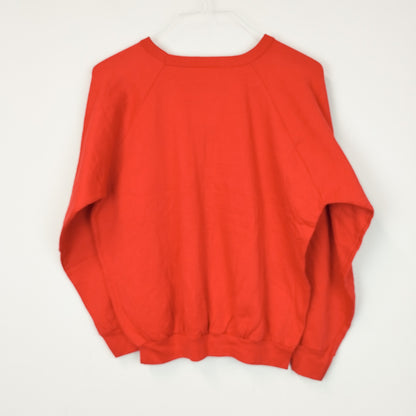 VIN-SW-26124 Vintage μπλούζα φούτερ κόκκινο M-L