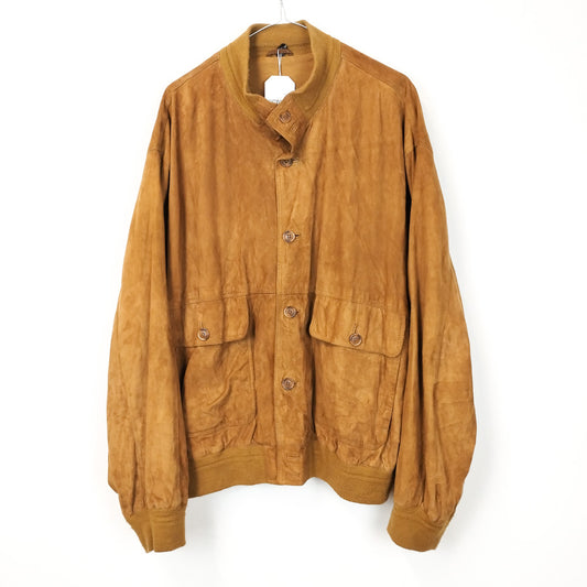 VIN-OUTW-26290 Vintage δερμάτινο suede jacket unisex L