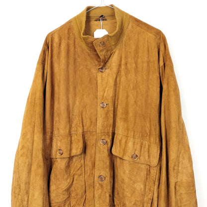 VIN-OUTW-26590 Vintage δερμάτινο suede jacket unisex L