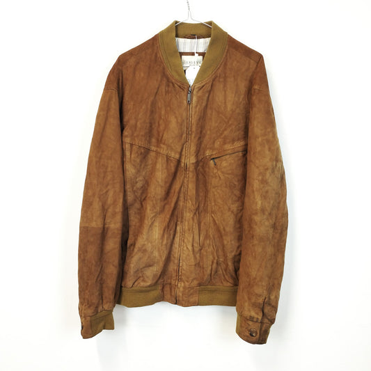 VIN-OUTW-26339 Vintage δερμάτινο suede jacket unisex Μ-L