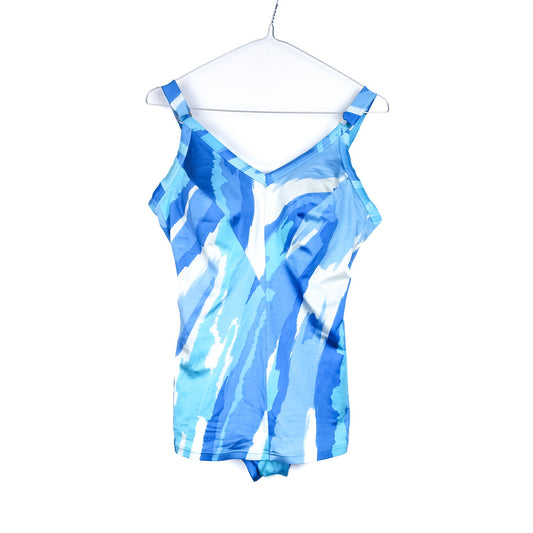 VIN-SWI-31602 Vintage μαγιό ολόσωμο 50s-60s style L (Cup B)