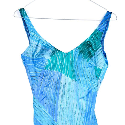 VIN-SWI-31603 Vintage μαγιό ολόσωμο 80s-90s style S