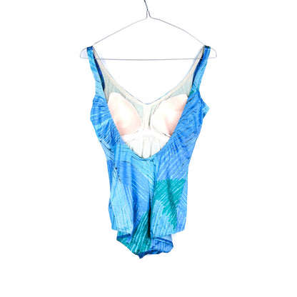 VIN-SWI-31603 Vintage μαγιό ολόσωμο 80s-90s style S