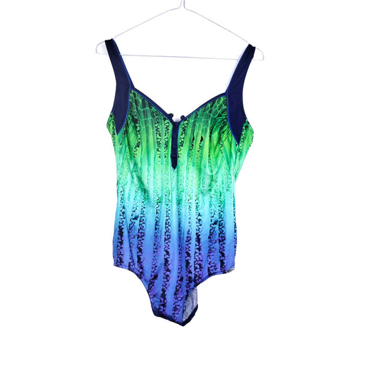 VIN-SWI-31615 Vintage μαγιό ολόσωμο 90's style L