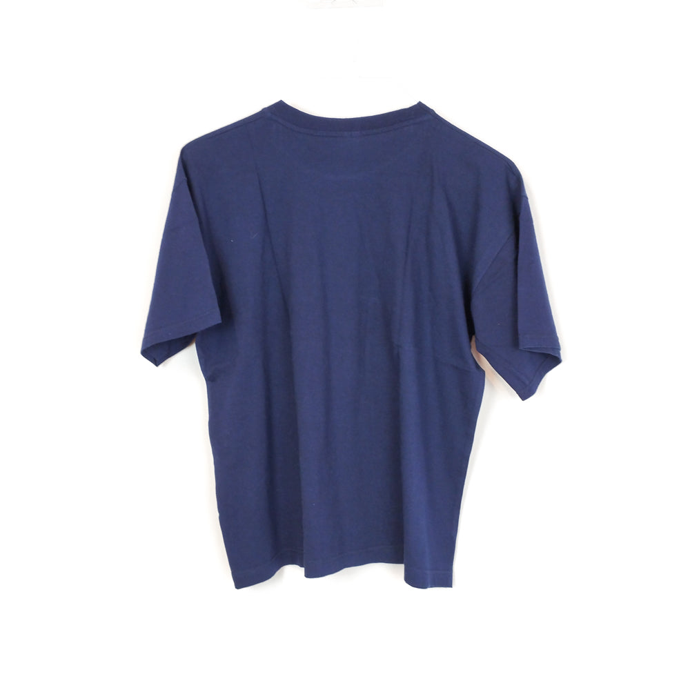 VIN-TEE-26858 Second hand t-shirt crop μπλε Creta L