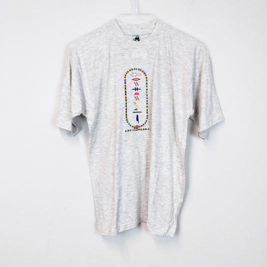 VIN-TEE-27101 Vintage t-shirt λευκό Μ