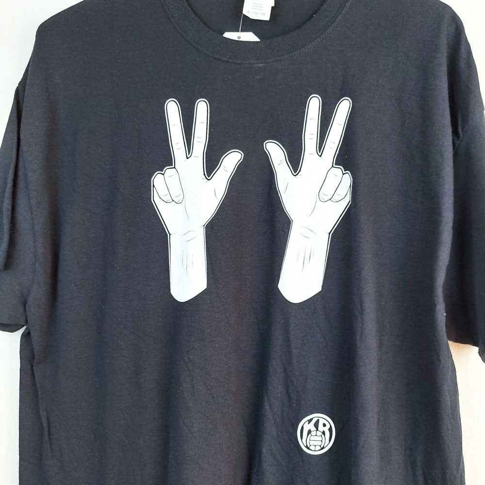 VIN-TEE-27728 Vintage T-shirt μαύρο XL