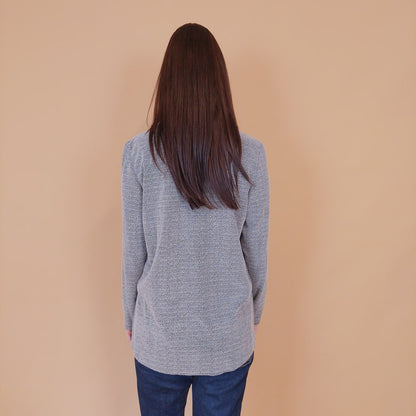 VIN-BLO-32524 Vintage πουκάμισο με ιδιαίτερη υφή M