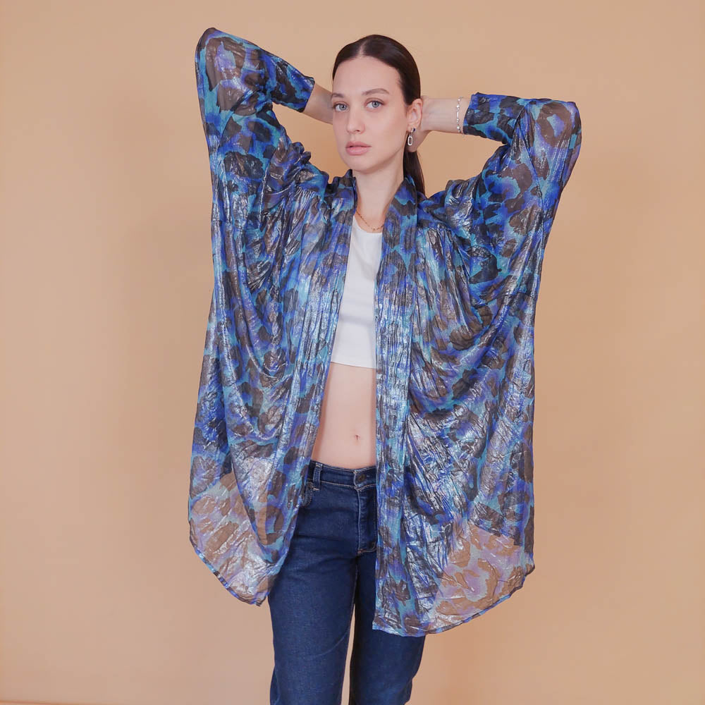 VIN-BLO-32514 Vintage top ζακέτα M-L