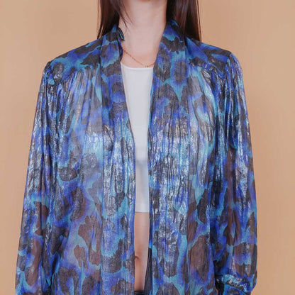 VIN-BLO-32514 Vintage top ζακέτα M-L