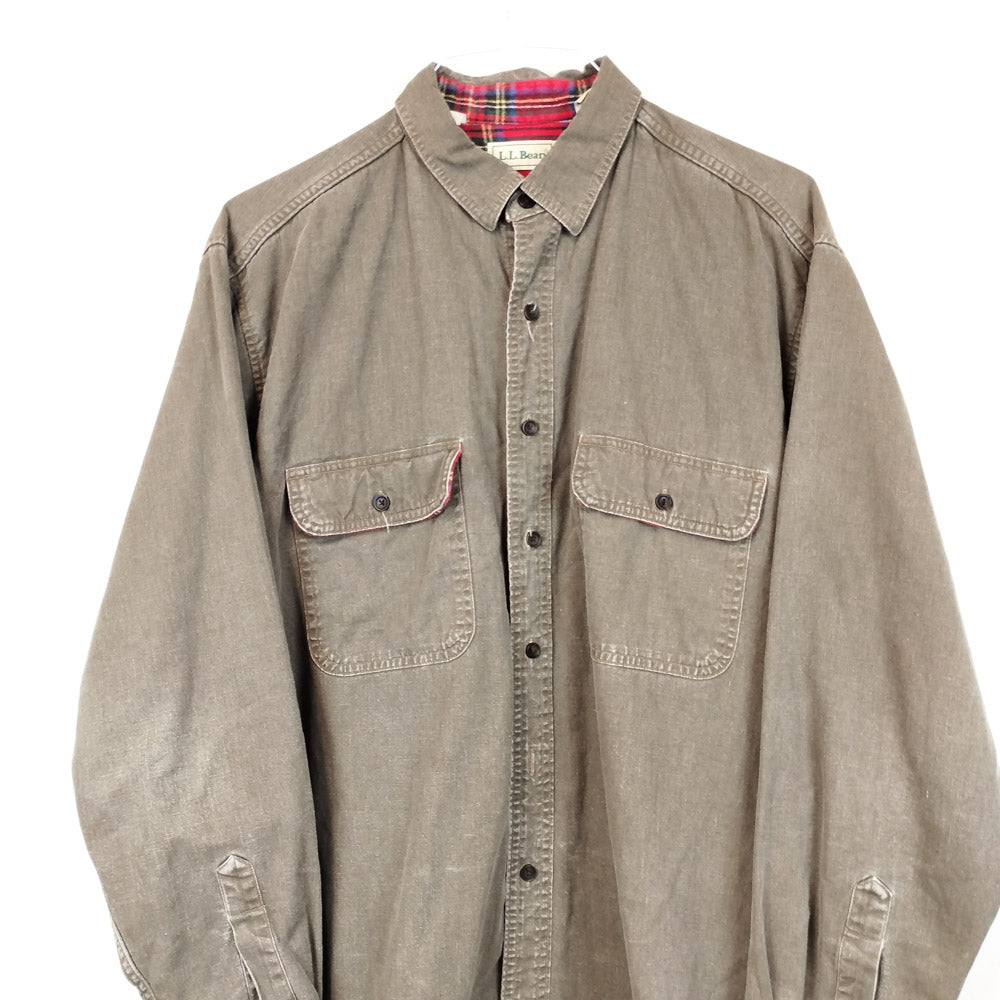 VIN-SHI-28833 Vintage πουκάμισο βαμβακερό overshirt denim L