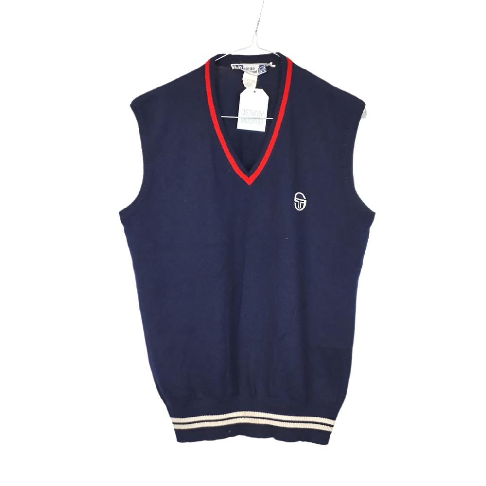 VIN-KNIT-28606 Vintage πλεκτό γιλέκο Sergio Tacchini M