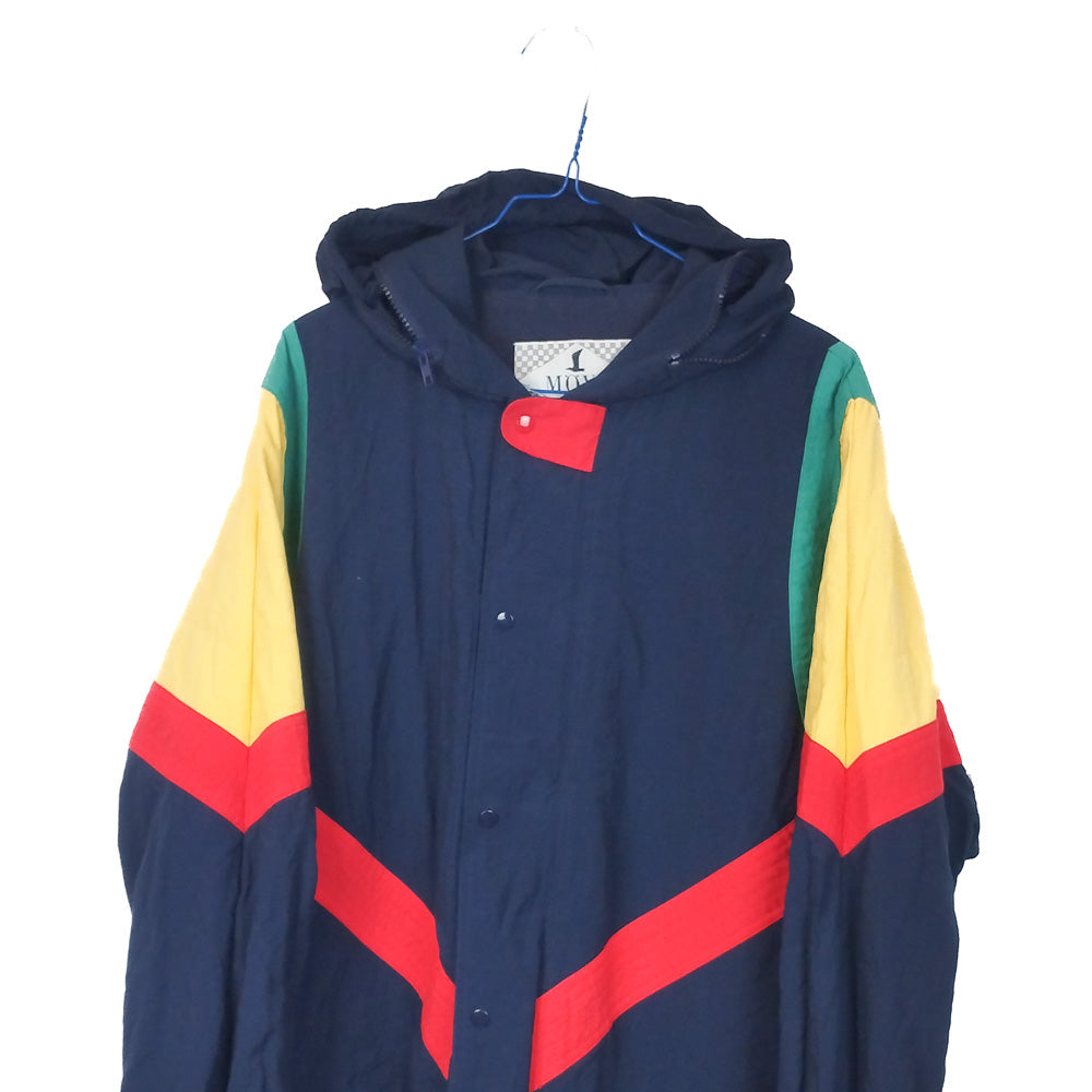 VIN-SW-34249 Vintage λεπτό μπουφάν με επένδυση γυναικείο 90's style L-XL