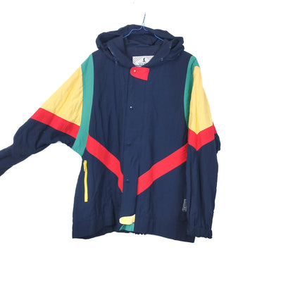 VIN-SW-34249 Vintage λεπτό μπουφάν με επένδυση γυναικείο 90's style L-XL