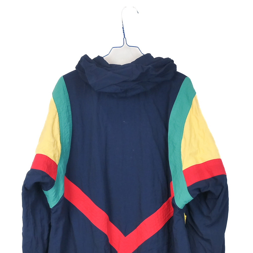 VIN-SW-34249 Vintage λεπτό μπουφάν με επένδυση γυναικείο 90's style L-XL