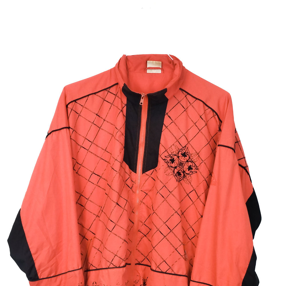 VIN-SW-34245 Vintage λεπτό μπουφάν με επένδυση γυναικείο 90's style XL