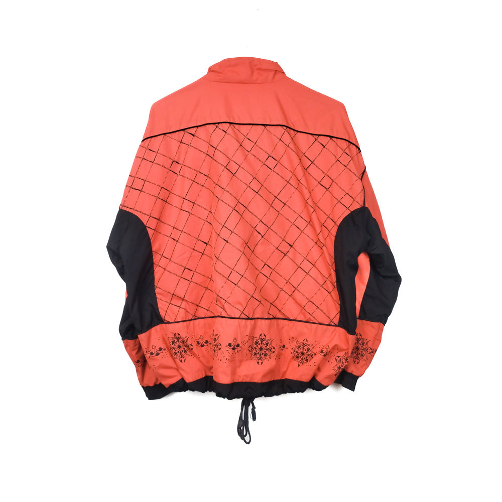 VIN-SW-34245 Vintage λεπτό μπουφάν με επένδυση γυναικείο 90's style XL