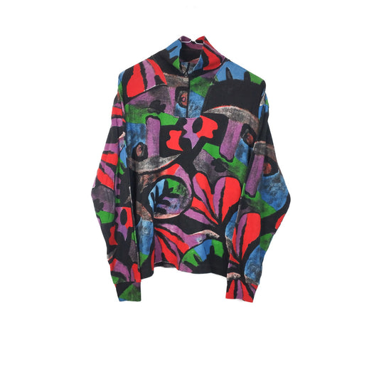 VIN-SW-34242 Vintage αθλητική μπλούζα γυναικεία 90's style L