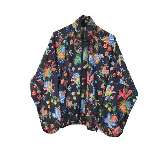 VIN-SW-34252 Vintage λεπτό μπουφάν με επένδυση γυναικείο 90's style M-L