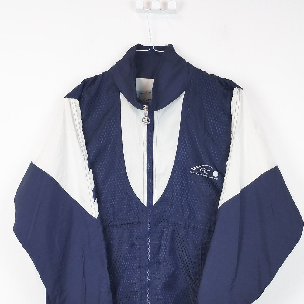 VIN-SW-34253 Vintage αντιανεμική ζακέτα unisex 90's style M