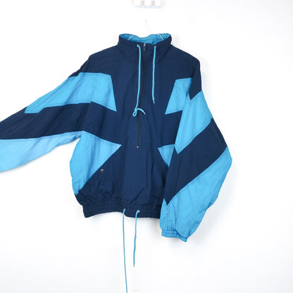 VIN-SW-34255 Vintage αντιανεμική μπλούζα unisex 90's style M