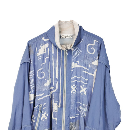 VIN-SW-34256 Vintage αντιανεμική ζακέτα unisex 90's style L