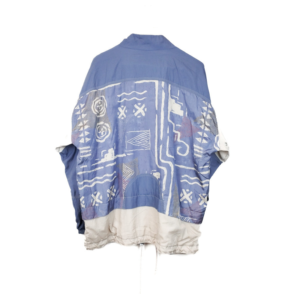 VIN-SW-34256 Vintage αντιανεμική ζακέτα unisex 90's style L