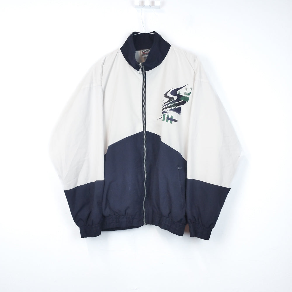 VIN-SW-34259 Vintage αντιανεμική ζακέτα unisex 90's style L