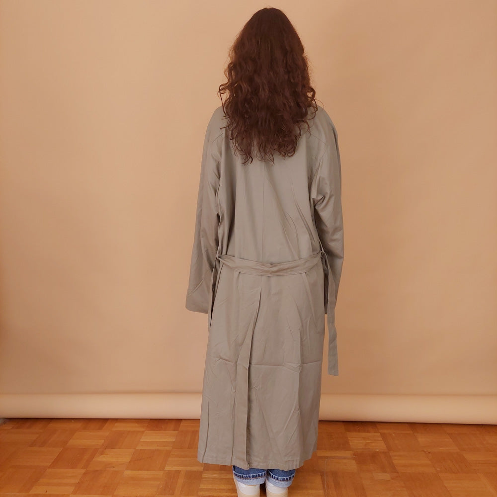 VIN-OUTW-34851 Vintage καμπαρντίνα χακί Μ-L