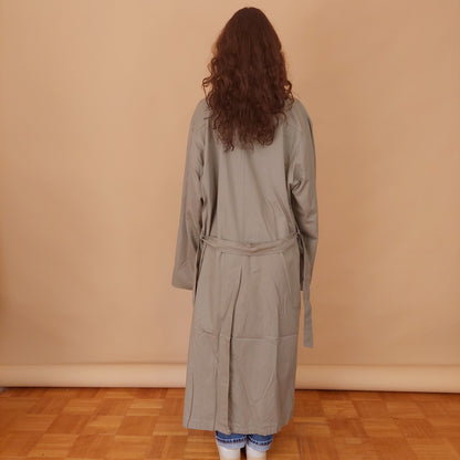 VIN-OUTW-34851 Vintage καμπαρντίνα χακί Μ-L