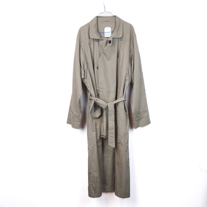 VIN-OUTW-34851 Vintage καμπαρντίνα χακί Μ-L