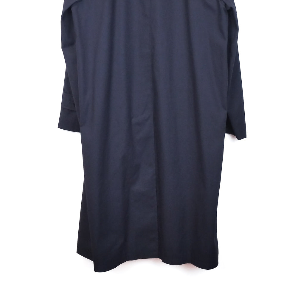 VIN-OUTW-33640 Vintage καμπαρντίνα μπλε μακριά Μ