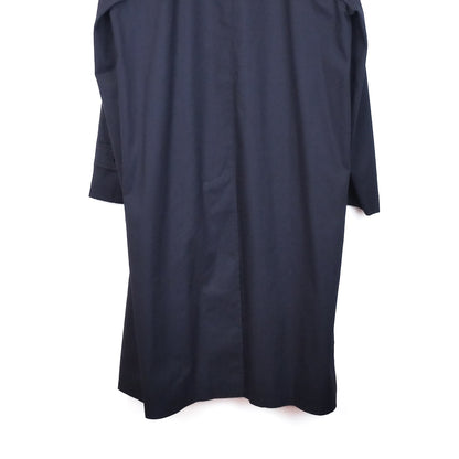 VIN-OUTW-33640 Vintage καμπαρντίνα μπλε μακριά Μ