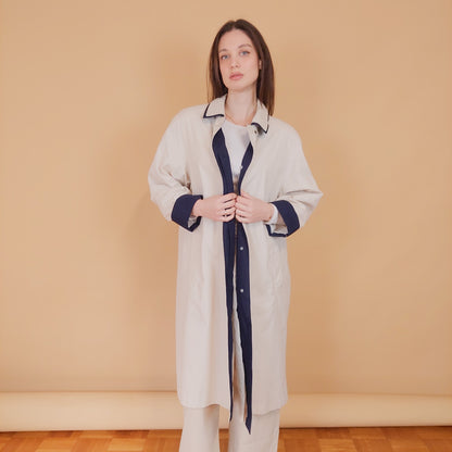 VIN-OUTW-34203 Vintage καμπαρντίνα γυναικεία M-L