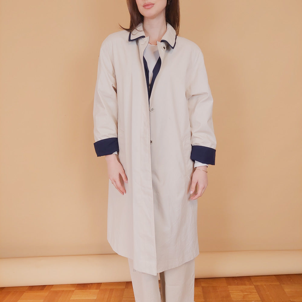 VIN-OUTW-34203 Vintage καμπαρντίνα γυναικεία M-L