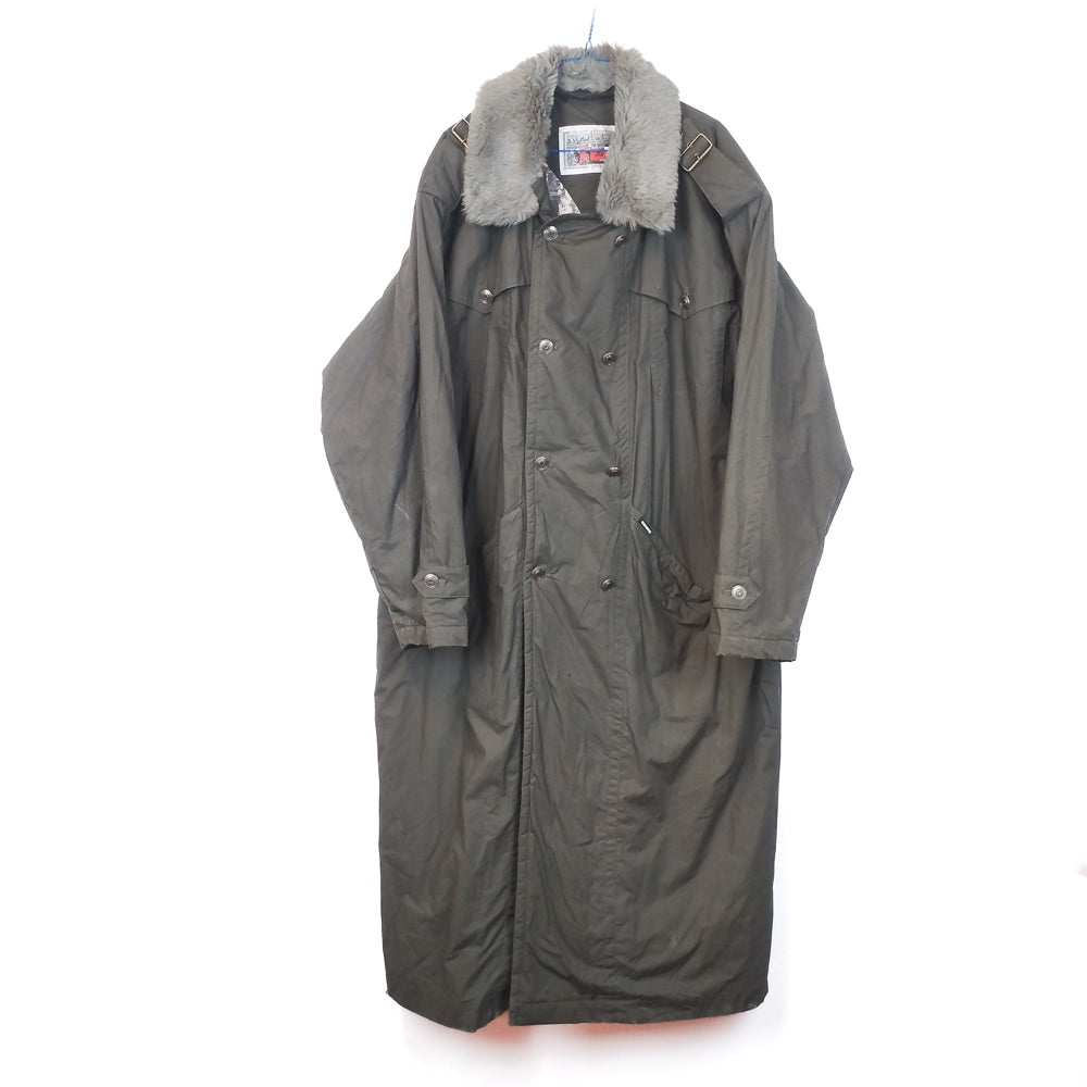VIN-OUTW-34686 Vintage καμπαρντίνα χακί XL