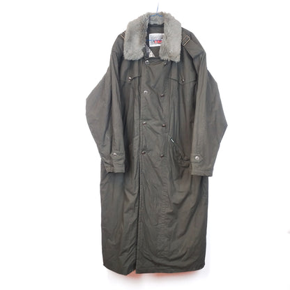 VIN-OUTW-34686 Vintage καμπαρντίνα χακί XL