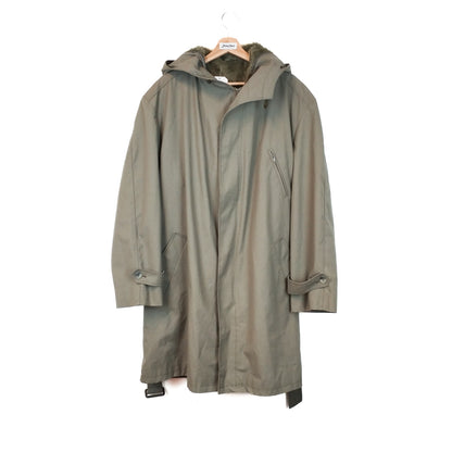 VIN-OUTW-33853 Vintage καμπαρντίνα λαδί unisex L