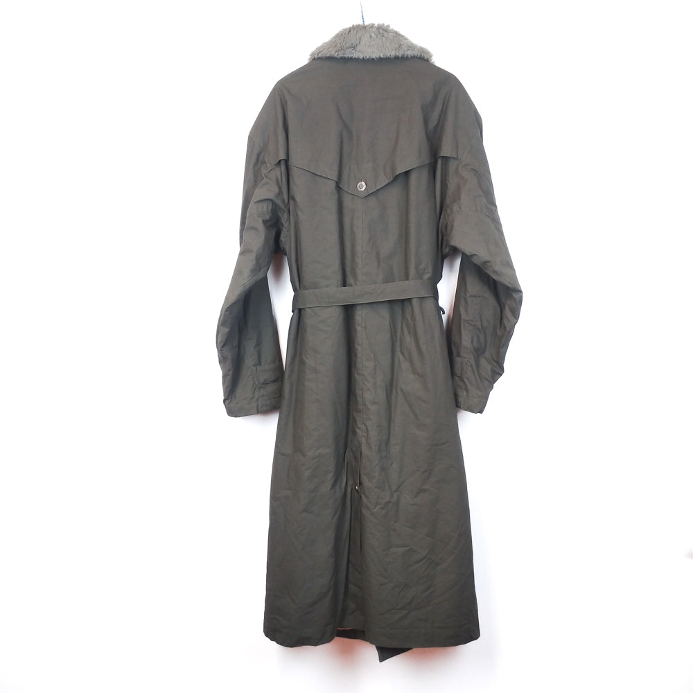 VIN-OUTW-34686 Vintage καμπαρντίνα χακί XL