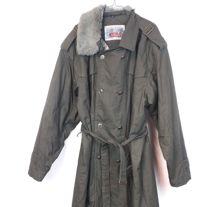 VIN-OUTW-34686 Vintage καμπαρντίνα χακί XL