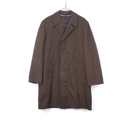 VIN-OUTW-34858 Vintage καμπαρντίνα καφέ Μ