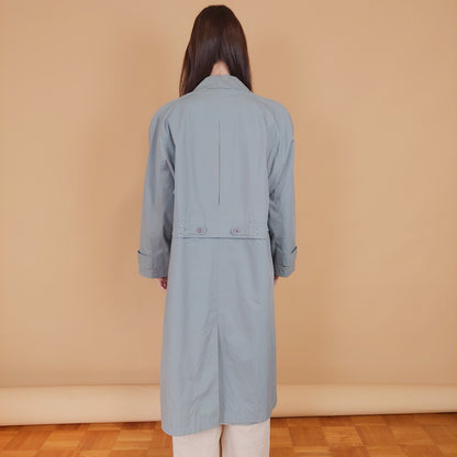 VIN-OUTW-34185 Vintage καμπαρντίνα γυναικεία μακριά M-L