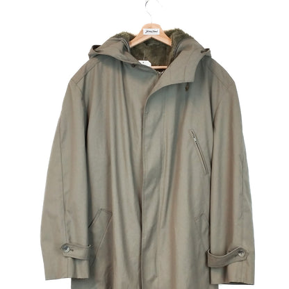 VIN-OUTW-33853 Vintage καμπαρντίνα λαδί unisex L