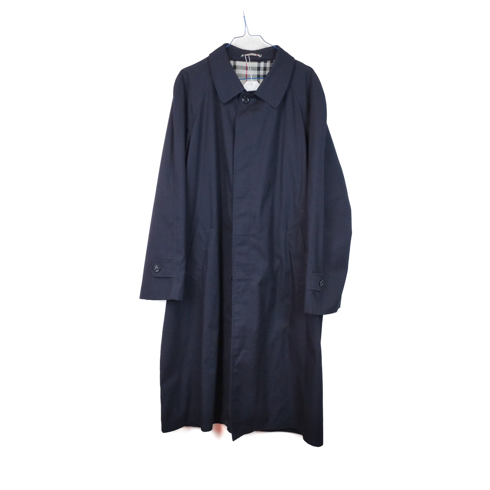 VIN-OUTW-33640 Vintage καμπαρντίνα μπλε μακριά Μ