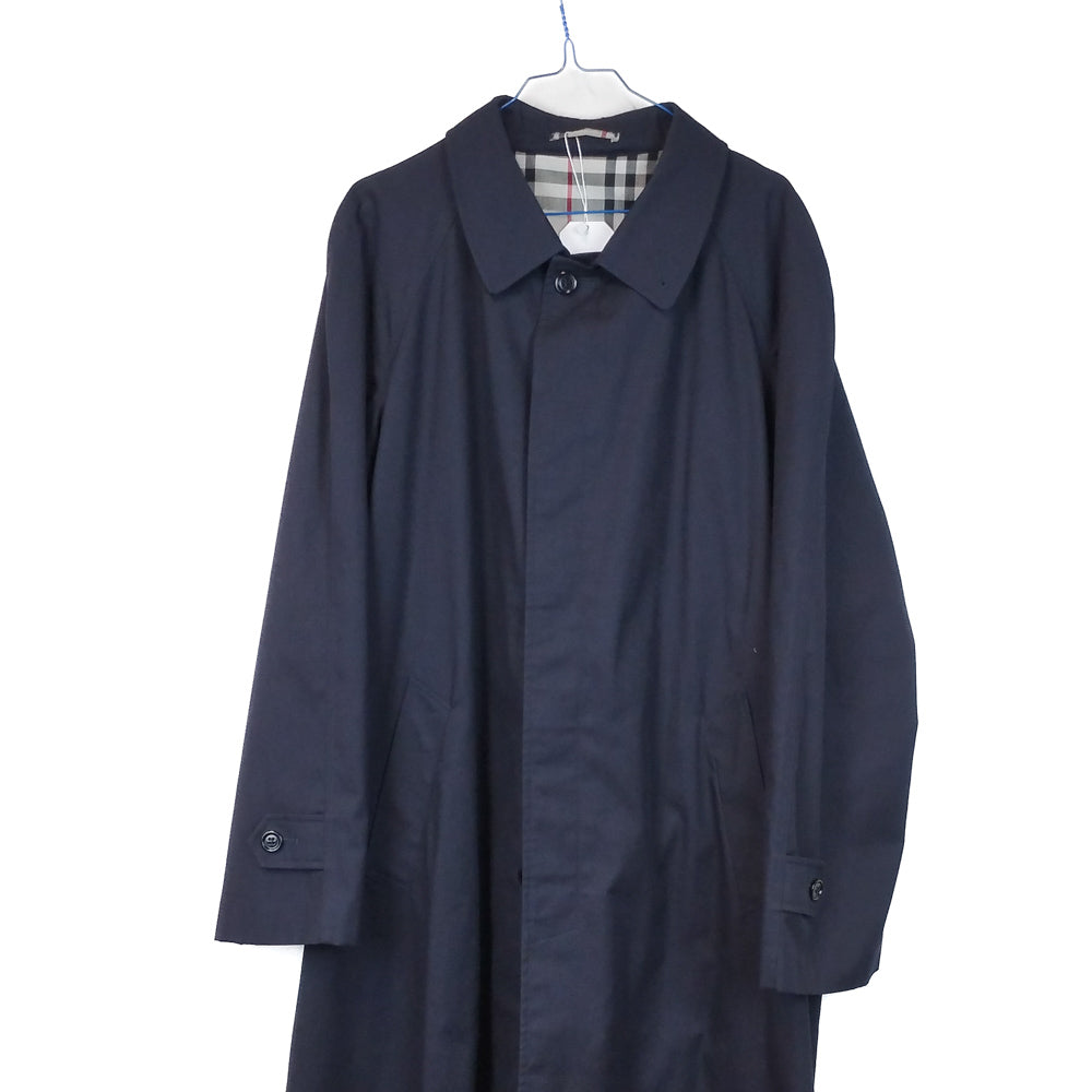 VIN-OUTW-33640 Vintage καμπαρντίνα μπλε μακριά Μ