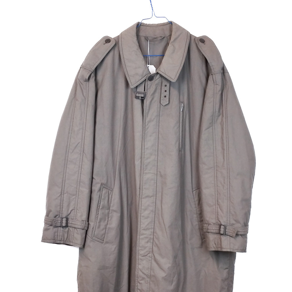 VIN-OUTW-33636 Vintage καμπαρντίνα μακριά γκρι L