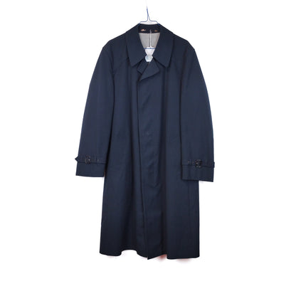 VIN-OUTW-33881 Vintage καμπαρντίνα μακριά μπλε L